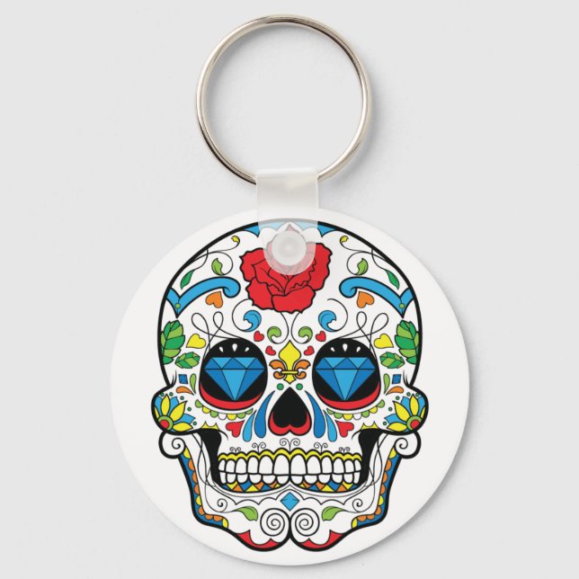 Day of the Dead Key Ring (Front)