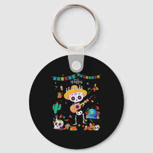 Day Of The Dead Kids Boys 2025 Dia De Los Muertos Key Ring