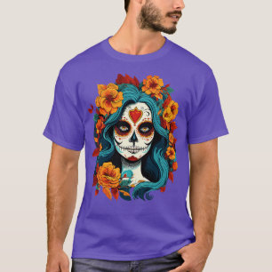 Day of The Dead La Catrina Muertos Women T-Shirt