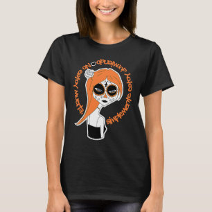 Day of the Dead La Catrina Sugar Skull Dia de los T-Shirt