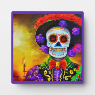 Day of the Dead Man 1 Plaque