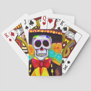 Day of the Dead Man (2) Playing Cards