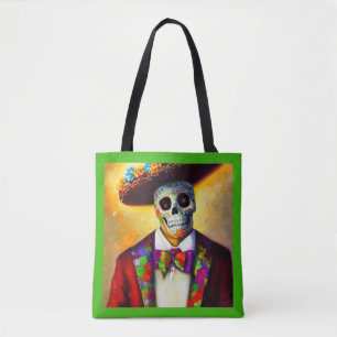 Day of the Dead Man 3 Tote Bag