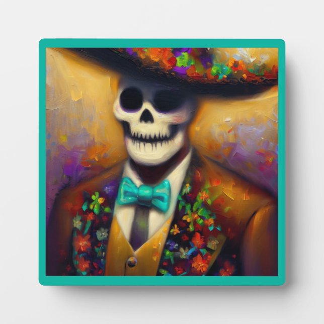 Day of the Dead Man 4 Plaque (Front)