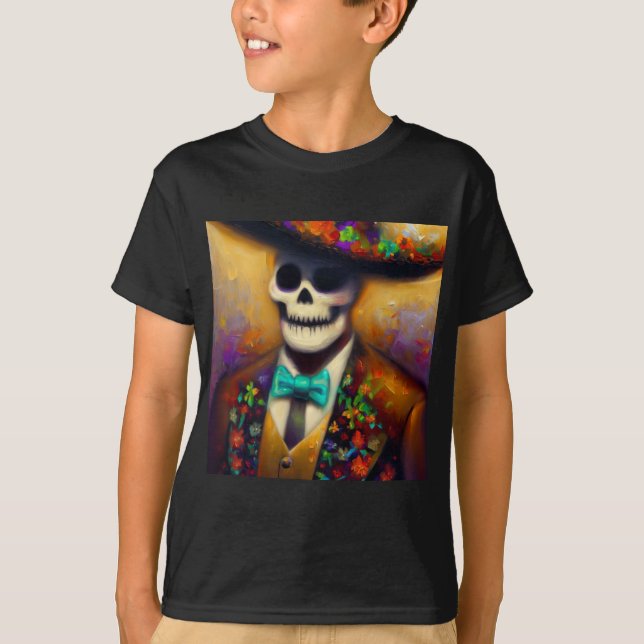 Day of the Dead Man 4 T-Shirt (Front)