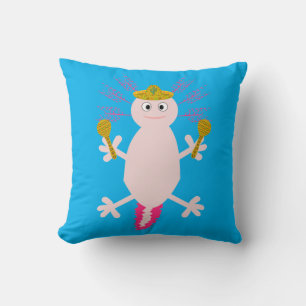 Day of the Dead Mexican Axolotl Double sided Cushion