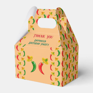 Day of the Dead Mexican Chilis Custom Favour Box
