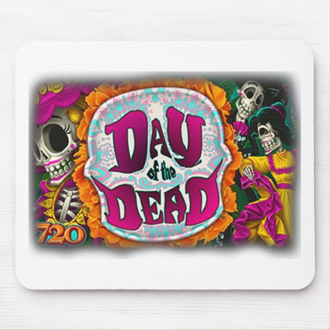 Day of the Dead Mouse Pad (Front)