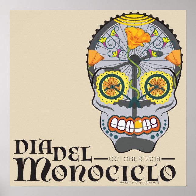 DAY OF THE DEAD MUNI OCT 2018 EVENT poster (Front)