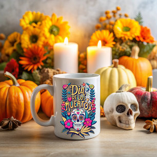 Day of the dead, never forgotten mug