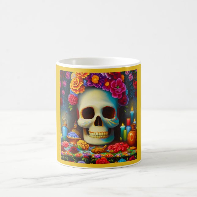 Day of the Dead Ofendra 4 Coffee Mug (Center)