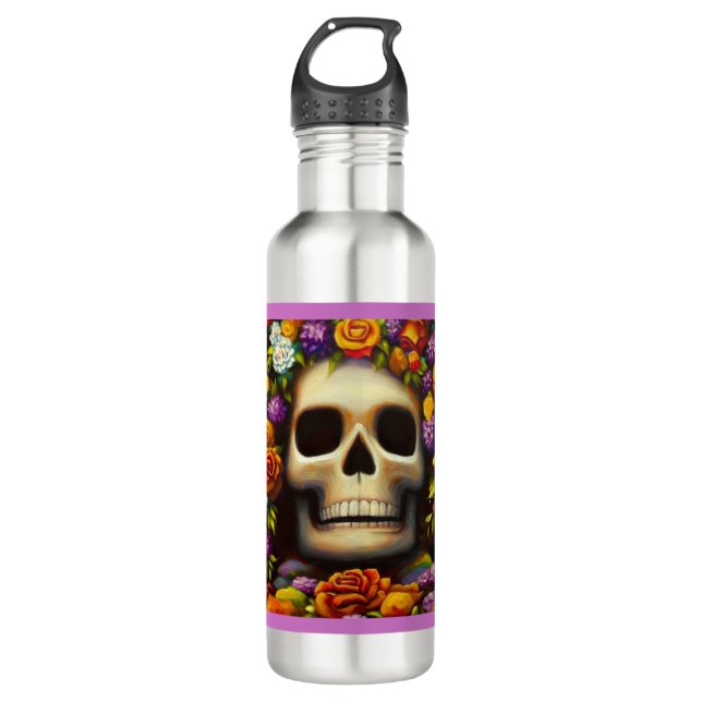 Day of the Dead Ofendra 5 710 Ml Water Bottle (Front)
