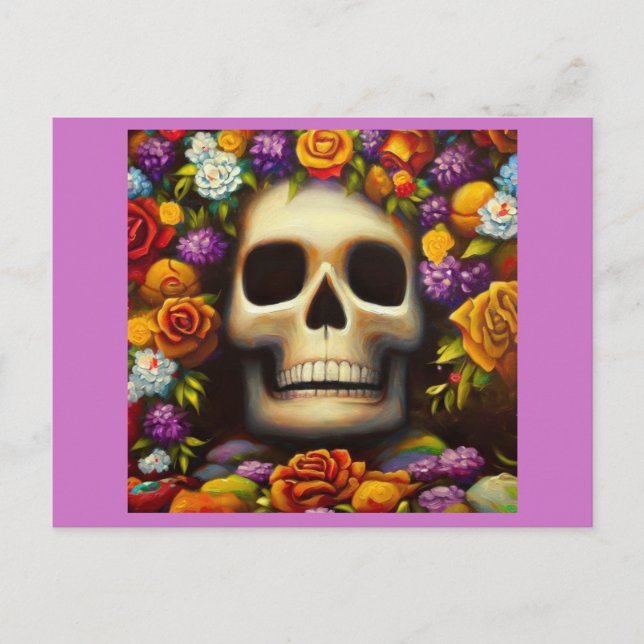 Day of the Dead Ofendra 5 Holiday Postcard (Front)