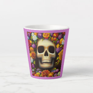 Day of the Dead Ofendra 5 Latte Mug