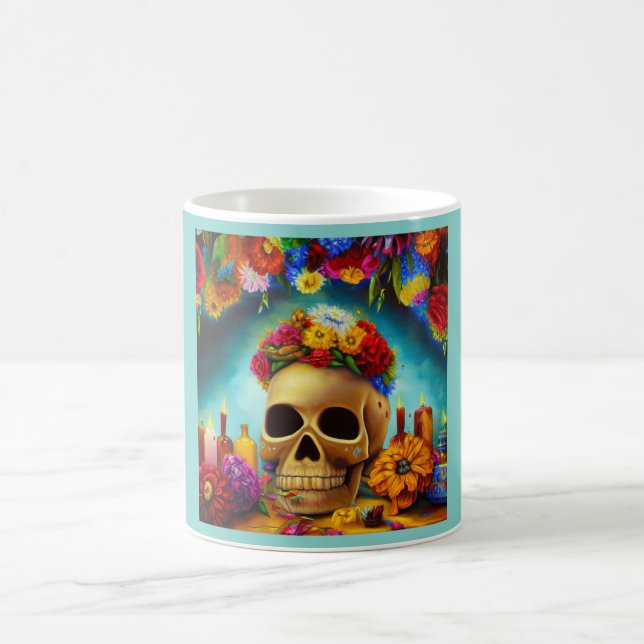 Day of the Dead Ofendra 6 Coffee Mug (Center)