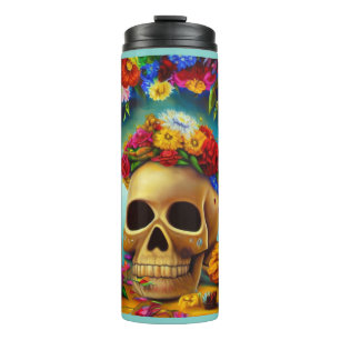 Day of the Dead Ofendra 6 Thermal Tumbler