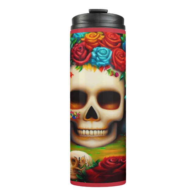 Day of the Dead Ofendra 7 Thermal Tumbler (Front)