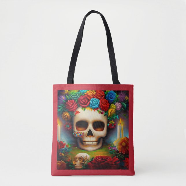 Day of the Dead Ofendra 7 Tote Bag (Front)