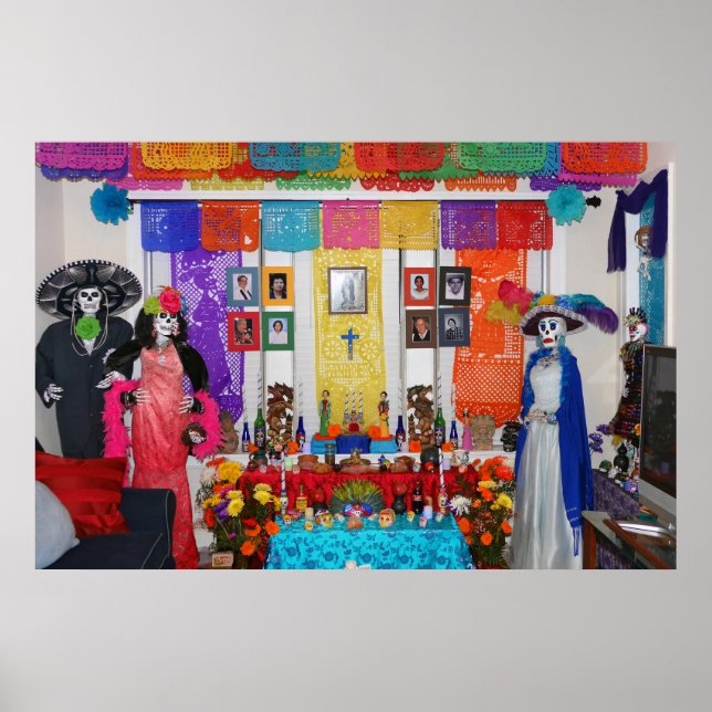 Day of the Dead Offering Display Poster (Front)