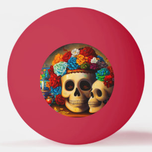 Day of the Dead Offrendas (2) Ping Pong Ball