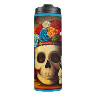Day of the Dead Offrendas 2 Thermal Tumbler