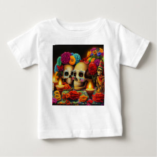 Day of the Dead Offrendas 3 Baby T-Shirt