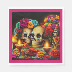 Day of the Dead Offrendas 3 Napkin