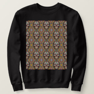 Day of the Dead Pattern Sweatshirt