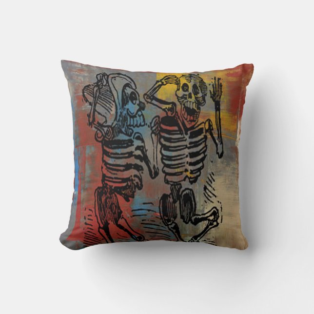 Day of the Dead Pillow - Jose Posada (Front)