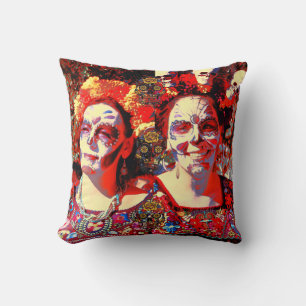 Day of the Dead Pillow - Senoritas 