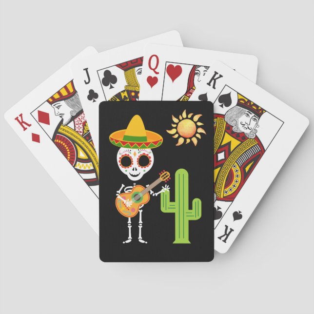 Day of the Dead Playing Cards (Back)