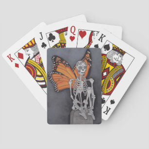 Day of the Dead Playing Cards Butterfly