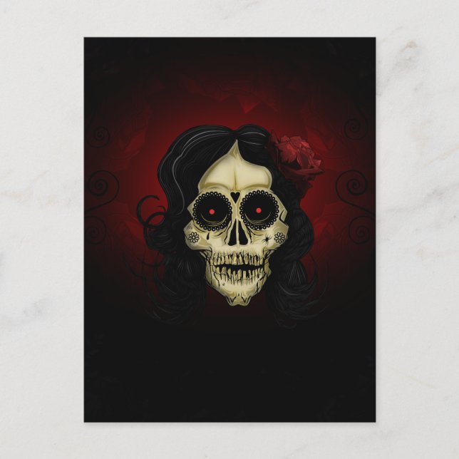 Day Of The Dead Postcard (Front)