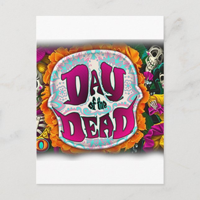 Day of the Dead Postcard (Front)