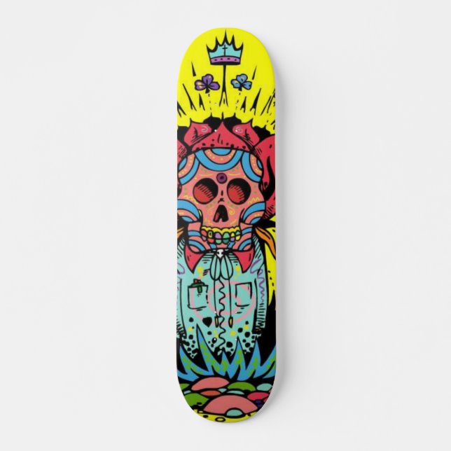 Day of the Dead Skateboard (Front)