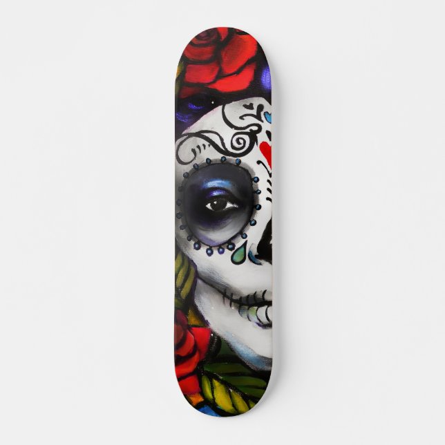 Day of the Dead Skateboard (Front)