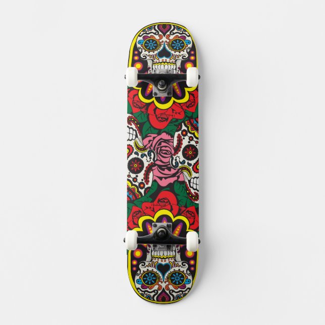 Day of the dead skateboard (Front)