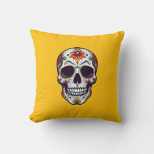 Day of the Dead Skull 2 Cushion