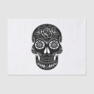 Day of the Dead Skull Tissue Paper