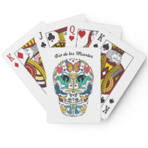 Day of the Dead Spirit Animal Sugar Skull Cards