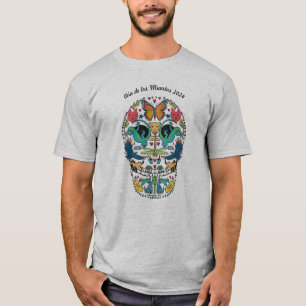 Day of the Dead Spirit Animal Sugar Skull T-Shirt
