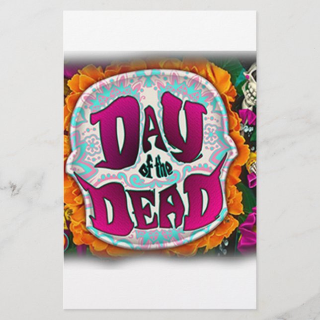 Day of the Dead Stationery (Front)