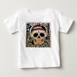 Day of the Dead Sugar Skull 3 Baby T-Shirt