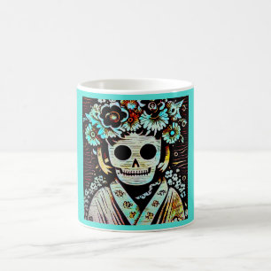 Day of the Dead Sugar Skull 4 Coffee Mug