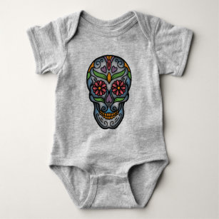 sugar skull baby girl clothes