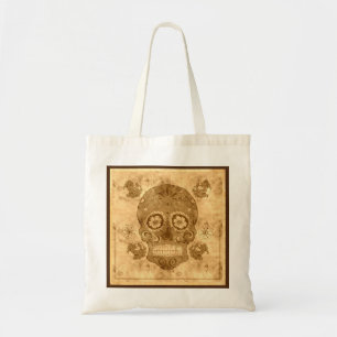 Day of the Dead Sugar Skull Budget Tote