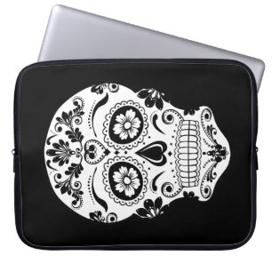 DAY OF THE DEAD SUGAR SKULL LAPTOP SLEEVE