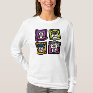 Day of the Dead / Sugar Skulls Hoodie T-Shirt