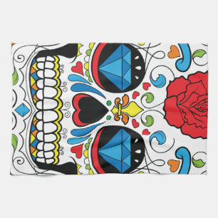 Day of the Dead Tea Towel