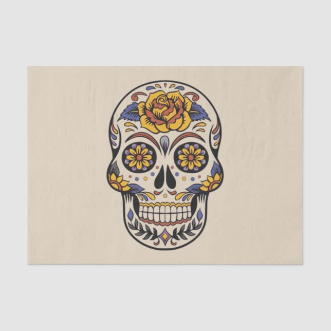 Day of the dead tissue paper (Front)